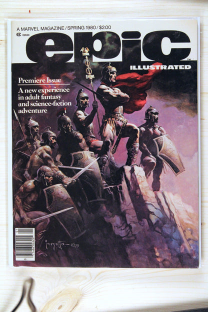 Epic Illustrated #1 – Marvel (1980) 9.4 NM Stan Lee story | Premiere Issue