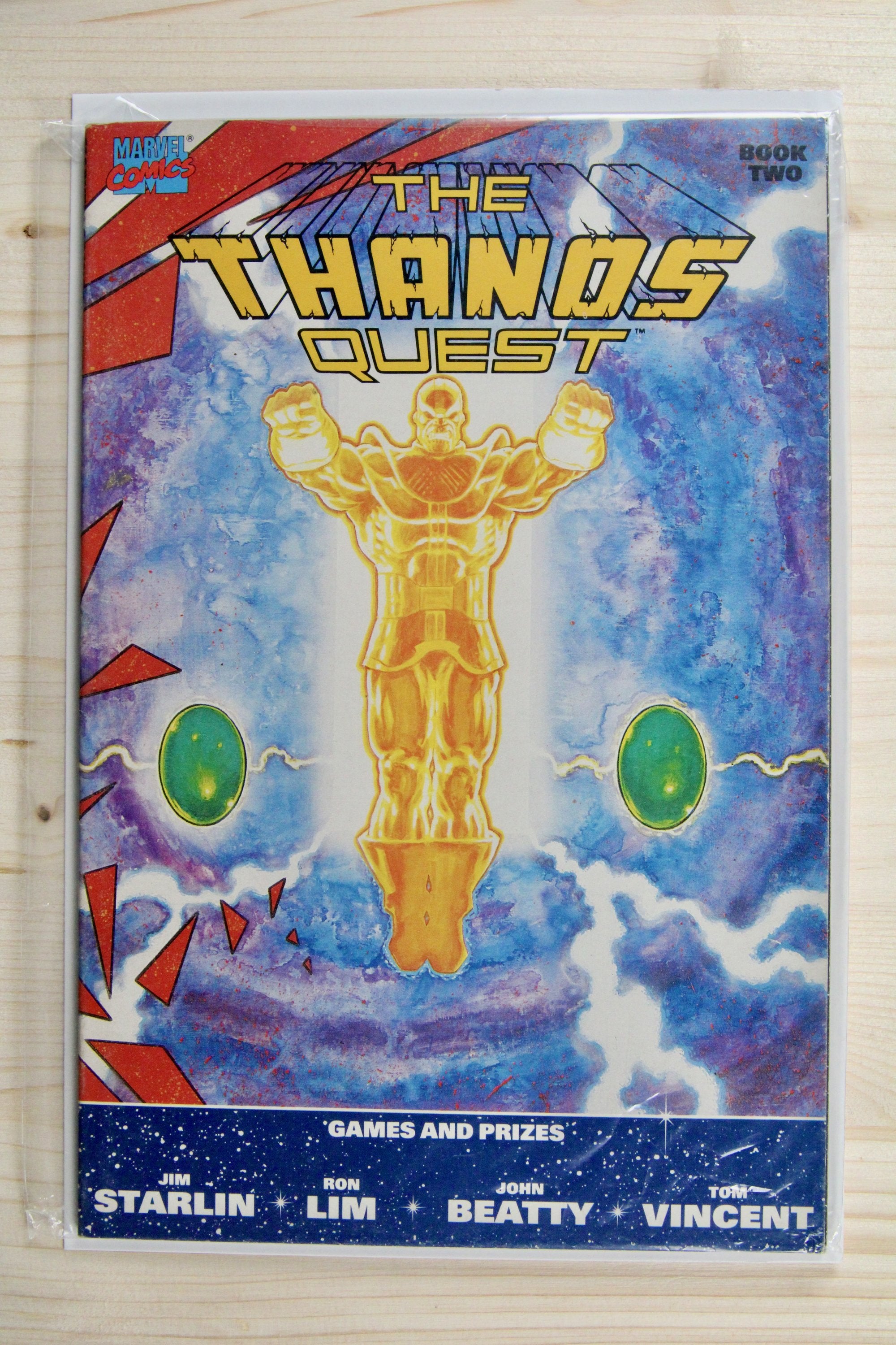 The Thanos Quest #2 – Marvel (1990) 9.4 NM "Silver Surfer" Rebirth of Thanos