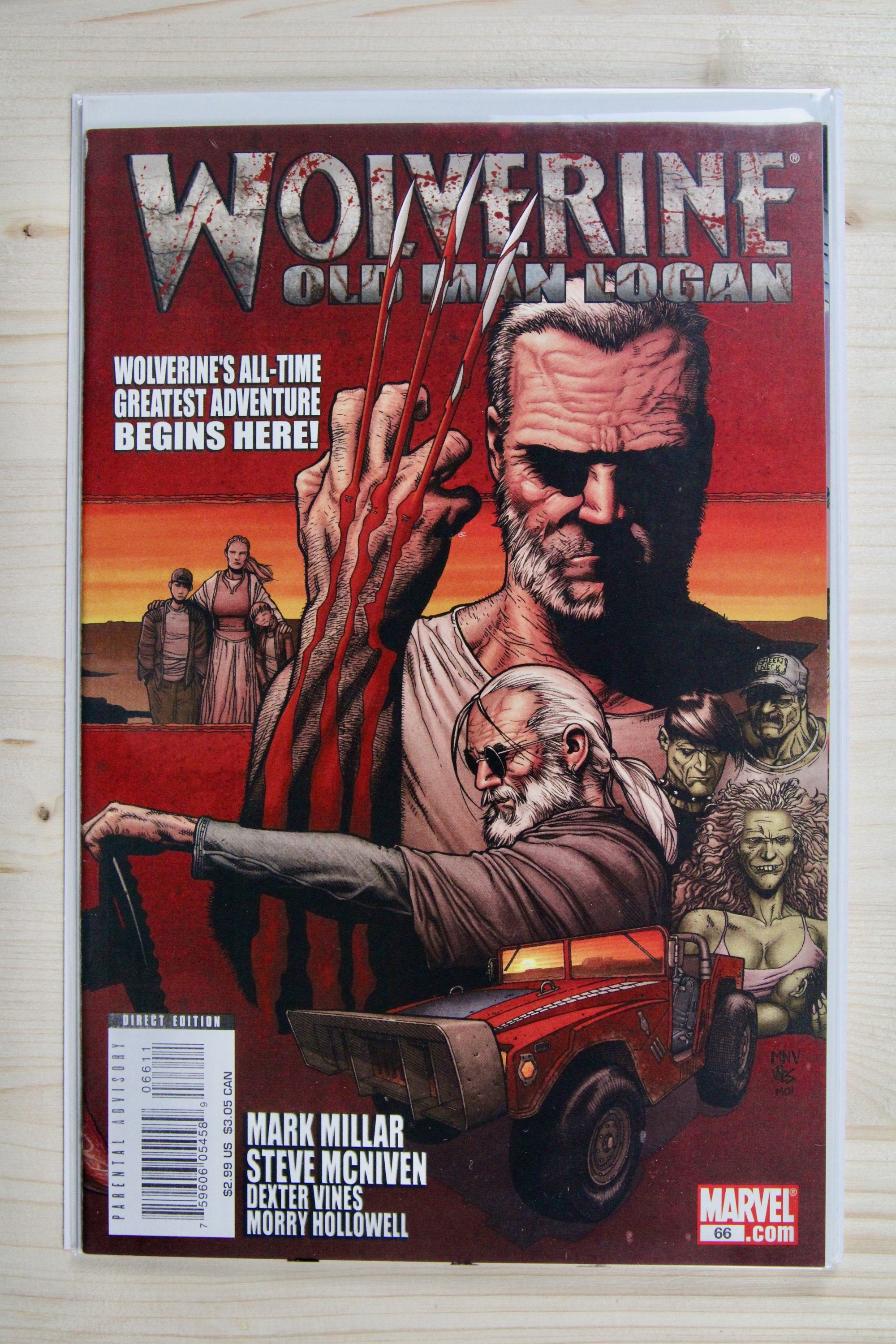 Wolverine #66 – Marvel (2010) 9.2 NM- Old Man Logan