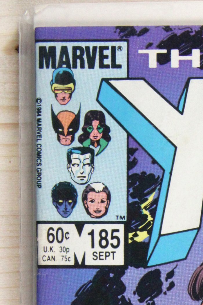 The Uncanny X-Men #185 – Marvel (1984) 9.0 VF/NM "Rom" Dire Wraiths War | Chris Claremont story