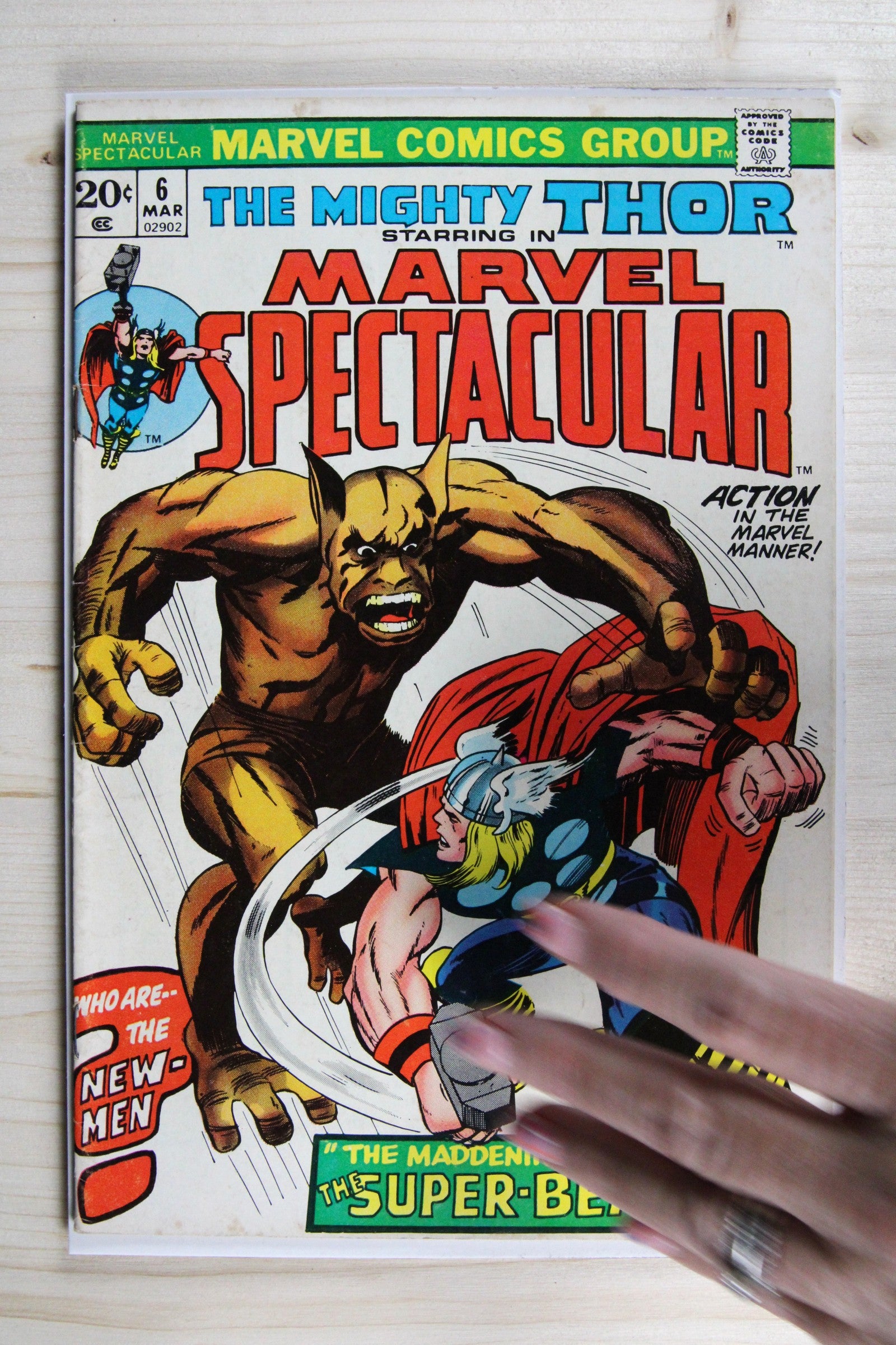 Marvel Spectacular #6 – Marvel (1974) 6.0 FN Jack Kirby art | Stan Lee story