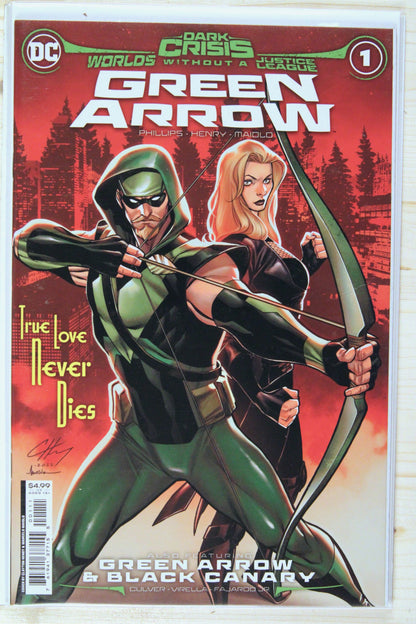 Dark Crisis: Worlds Without a Justice League - Green Arrow #1 – DC (2022) 9.6 NM+ Dark Crisis