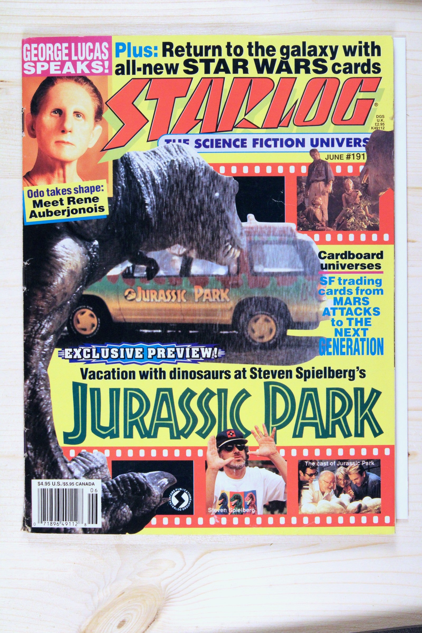 Starlog: The Science Fiction Universe #191 – Starlog Group / O'Quinn Studios (1993) 6.5 FN+