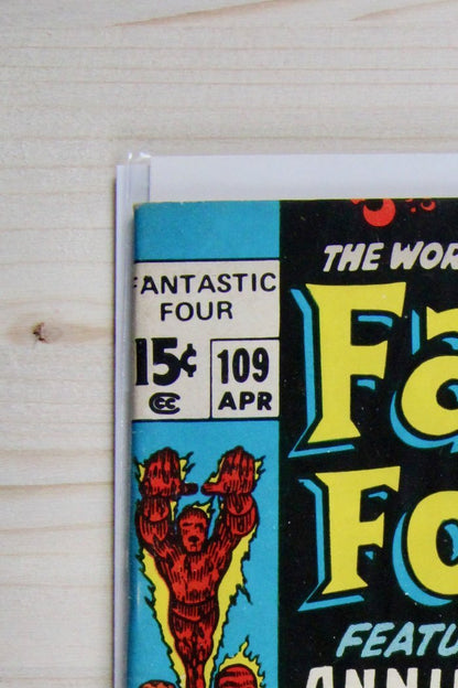 Fantastic Four #109 – Marvel (1971) 7.0 FN/VF Joe Sinnott cover | Stan Lee story