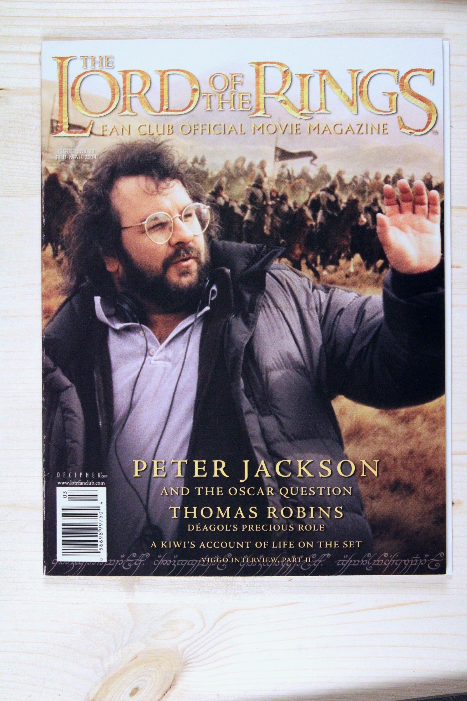 Lord of the Rings Fan Club Magazine #1-17 (2003) Full Run