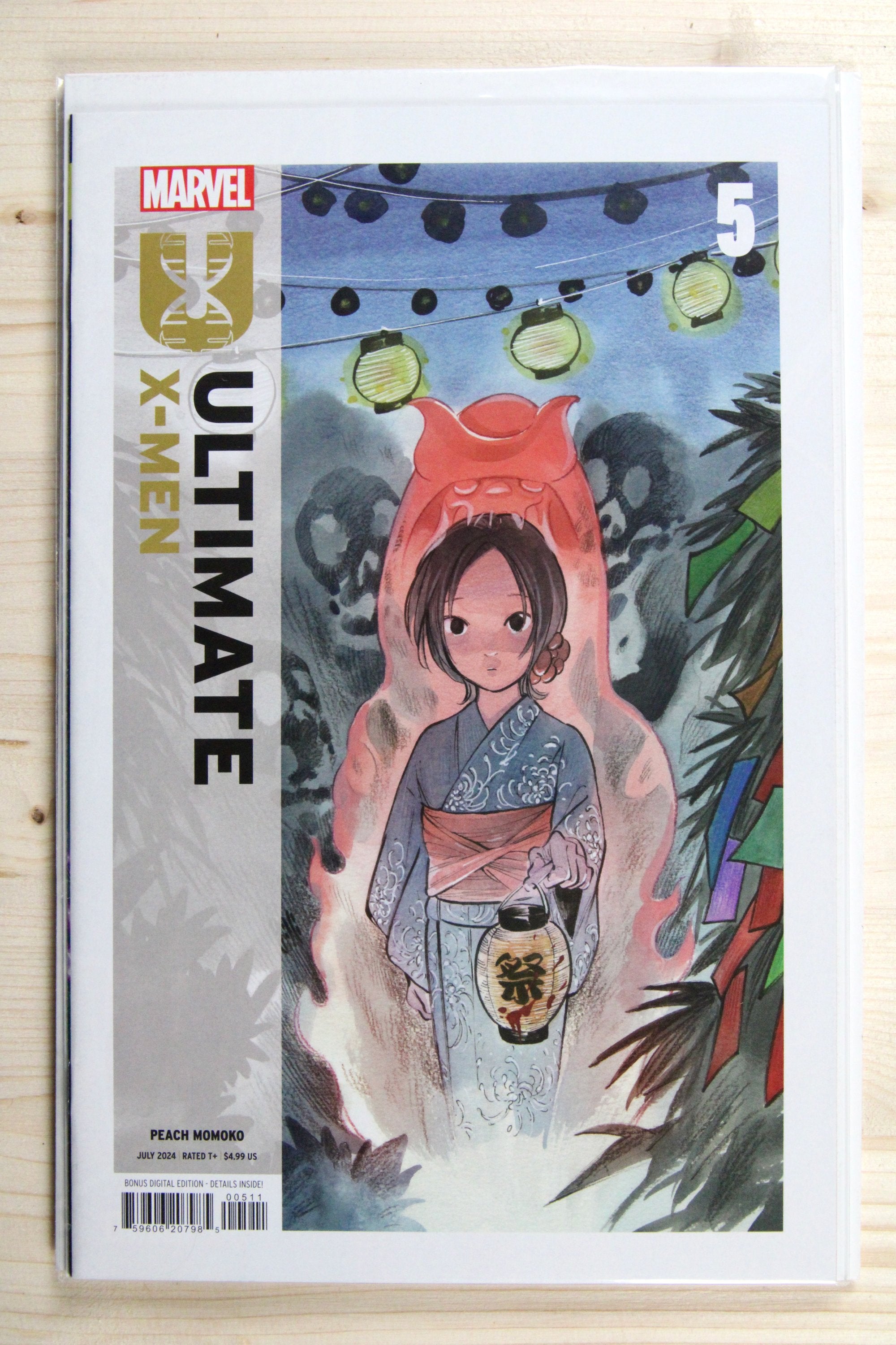 Ultimate X-Men #5 – Marvel (2024) 9.6 NM+ Peach Momoko Variant Cover