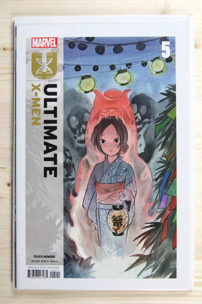 Ultimate X-Men #5 – Marvel (2024) 9.6 NM+ Peach Momoko Variant Cover