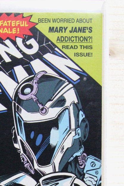 The Amazing Spider-Man #383 – Marvel (1993) 8.5 VF+ Trial by Jury | Newsstand
