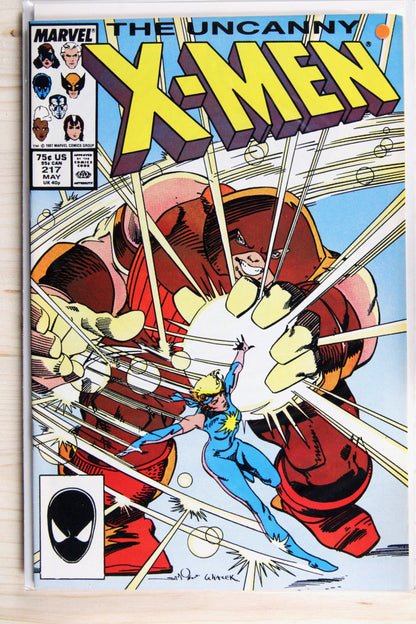 The Uncanny X-Men #217 – Marvel (1987) 9.0 VF/NM Chris Claremont story