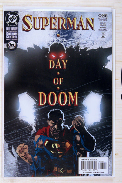 Superman: Day of Doom #1-4 – DC (2003) (Full Run) NM Average