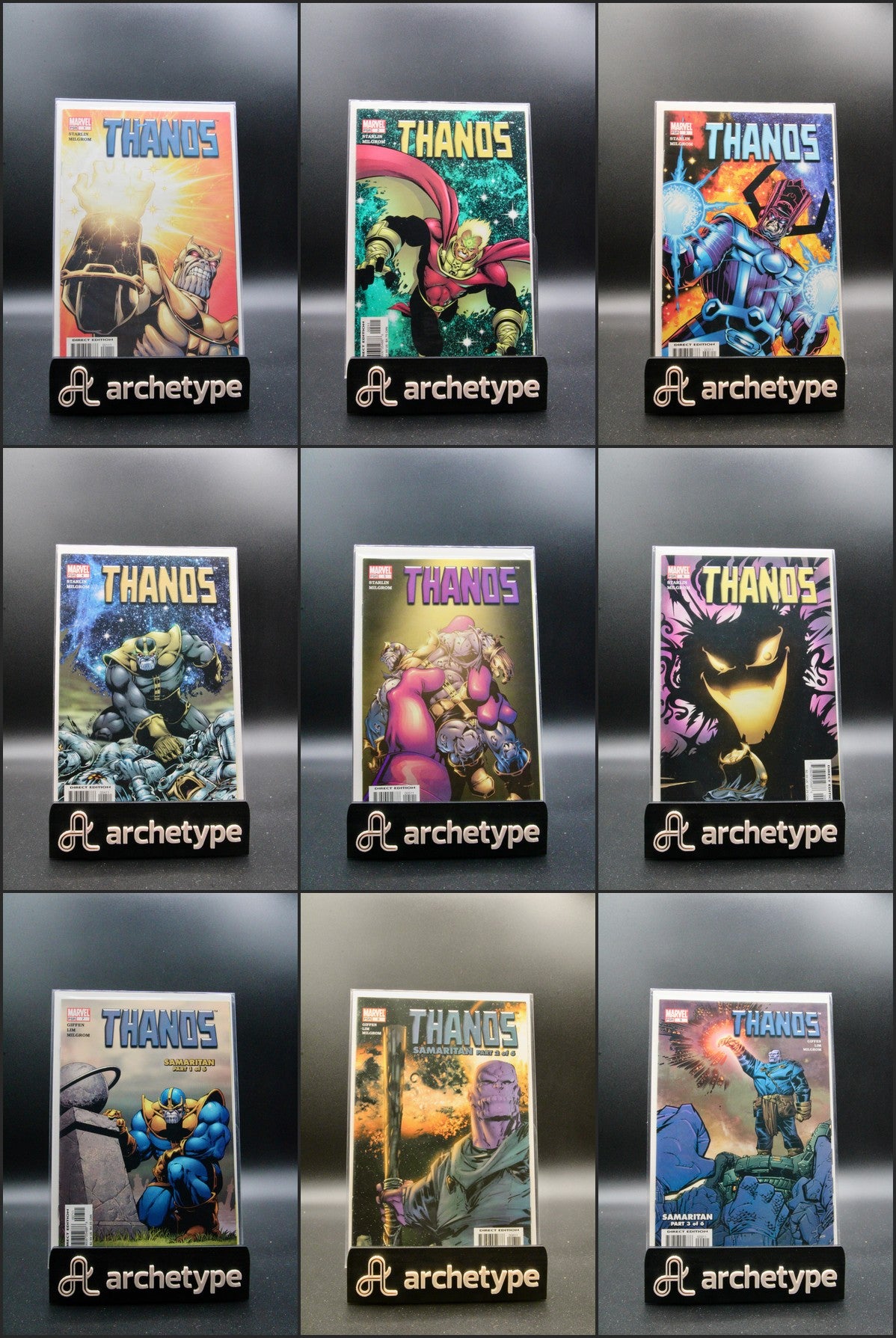 Thanos #1-12 – Marvel (2000) Full Run NM Avg