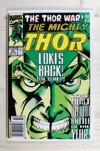 The Mighty Thor #441 – Marvel (1991) 9.2 NM- Newsstand