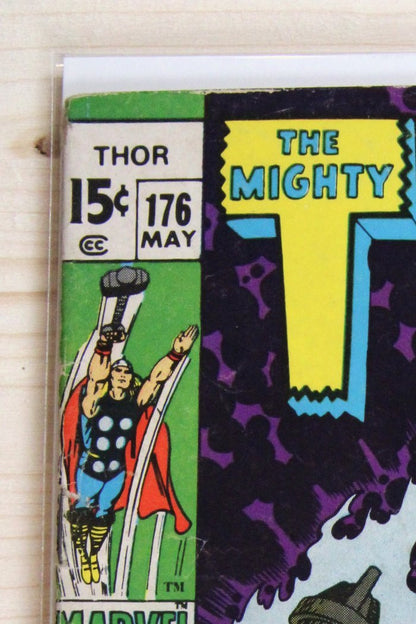 Thor #176 – Marvel (1970) 6.5 FN+ Jack Kirby art | Stan Lee story
