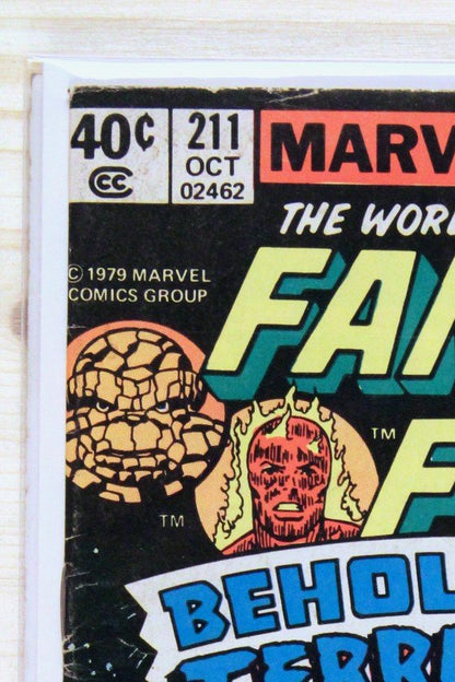 Fantastic Four #211 – Marvel (1979) 6.0 FN Joe Sinnott art | John Byrne art | Newsstand Edition