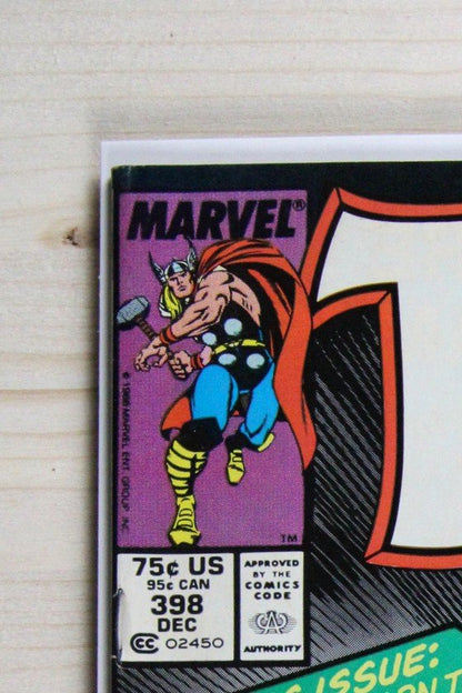 Thor #398 – Marvel (1988) 8.5 VF+ War of the Gods