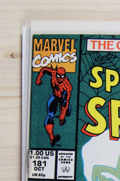 The Spectacular Spider-Man #181 – Marvel (1991) 9.2 NM-