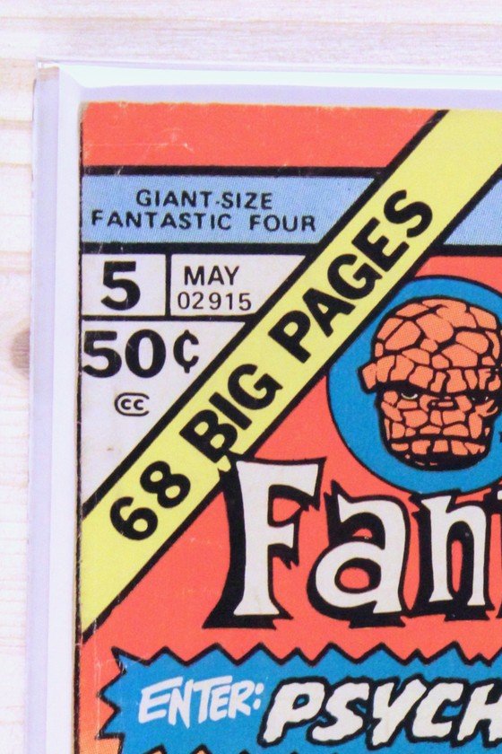 Giant-Size Fantastic Four #5 – Marvel (1975) 5.0 VG/FN Jack Kirby art | Joe Sinnott