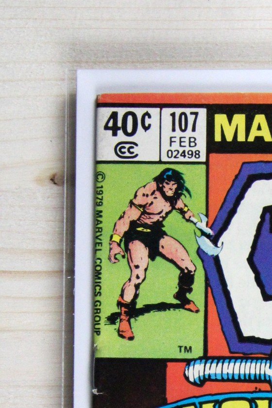 Conan the Barbarian #107 – Marvel (1980) 7.0 FN/VF Terry Austin cover | Newsstand Edition