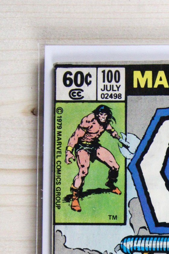 Conan the Barbarian #100 – Marvel (1979) 8.0 VF "Hostess" The Fantastic Four | Newsstand Edition