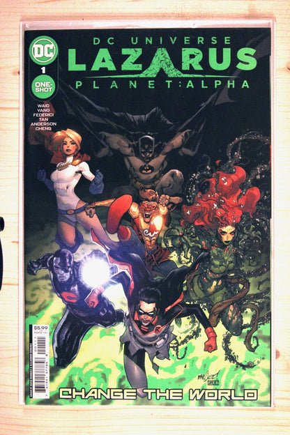 Lazarus Planet: Alpha #1 – DC (2023) 9.6 NM+ "DC Universe" Lazarus Planet