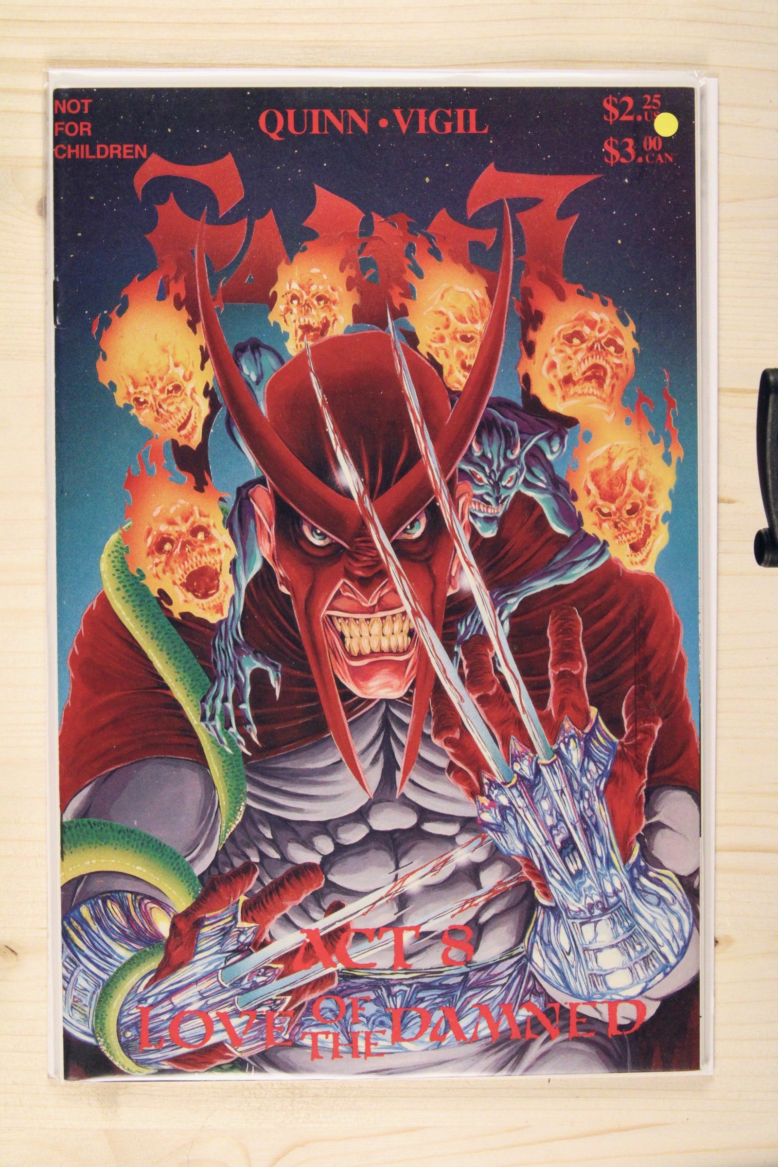 Faust: Love of the Damned #8 – Northstar (1990) 9.0 VF/NM