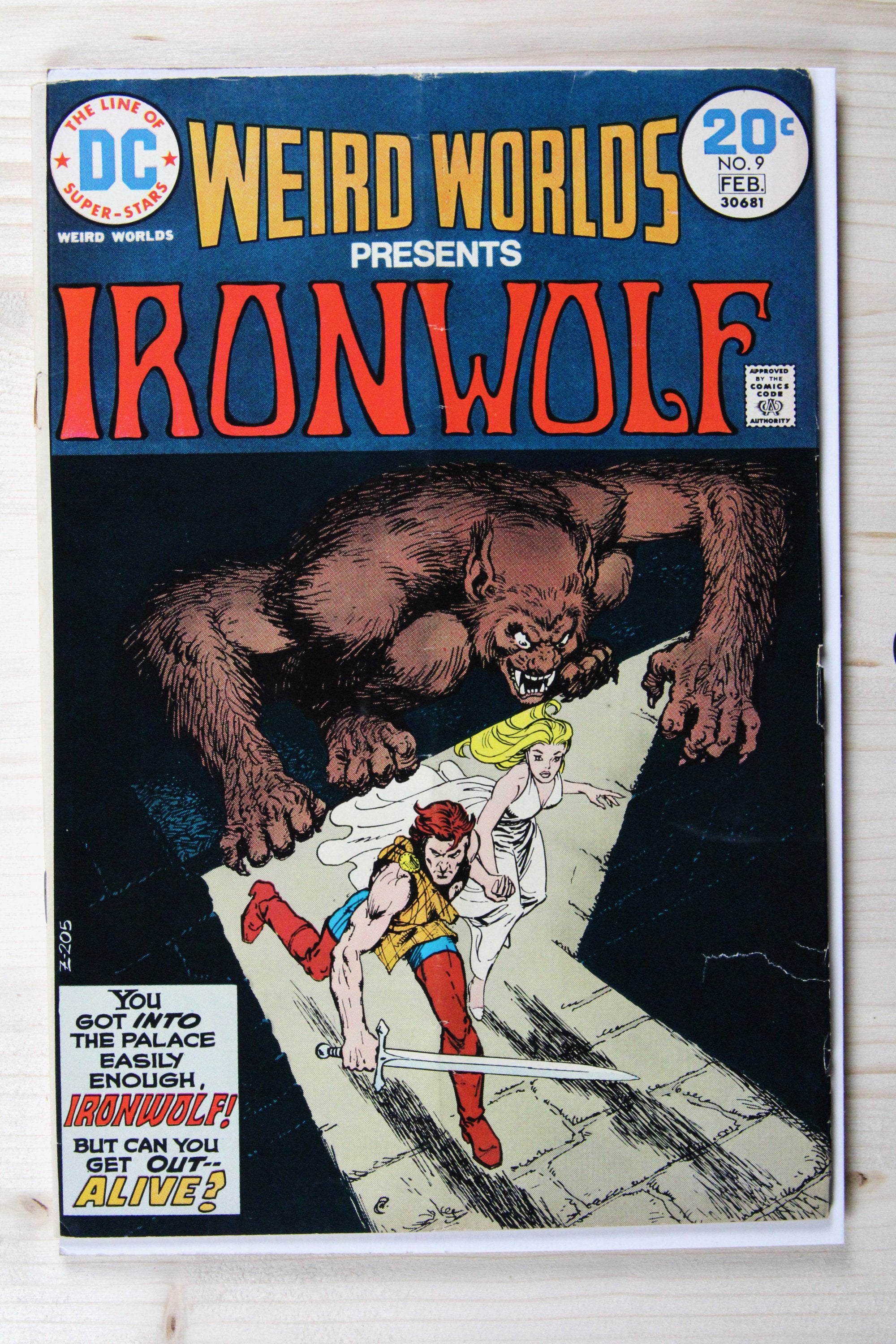 Weird Worlds #9 – DC (1974) 5.5 FN-