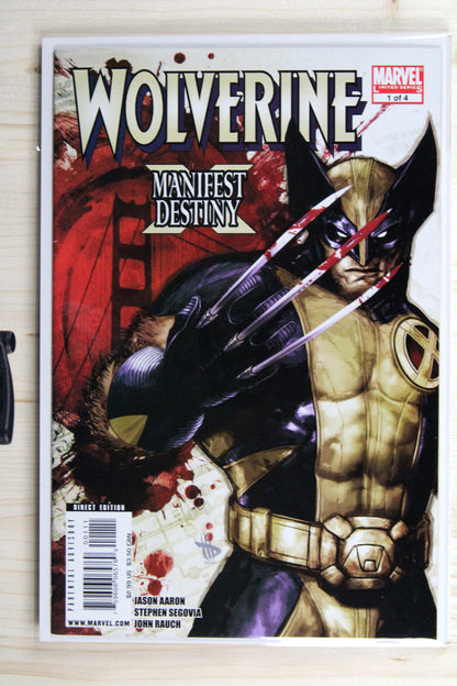 Wolverine: Manifest Destiny #1-4 – Marvel (2008) Full Set (4 Issues) NM Average