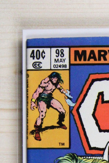 Conan the Barbarian #98 – Marvel (1979) 7.5 VF- Newsstand Edition