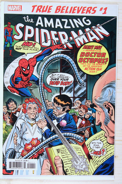 True Believers: Spider-Man Wedding Aunt May and Doc Ock #1 – Marvel (2019) 9.6 NM+