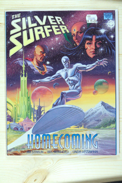 Marvel Graphic Novel #71 – Marvel (1992) 9.2 NM- Silver Surfer Homecoming