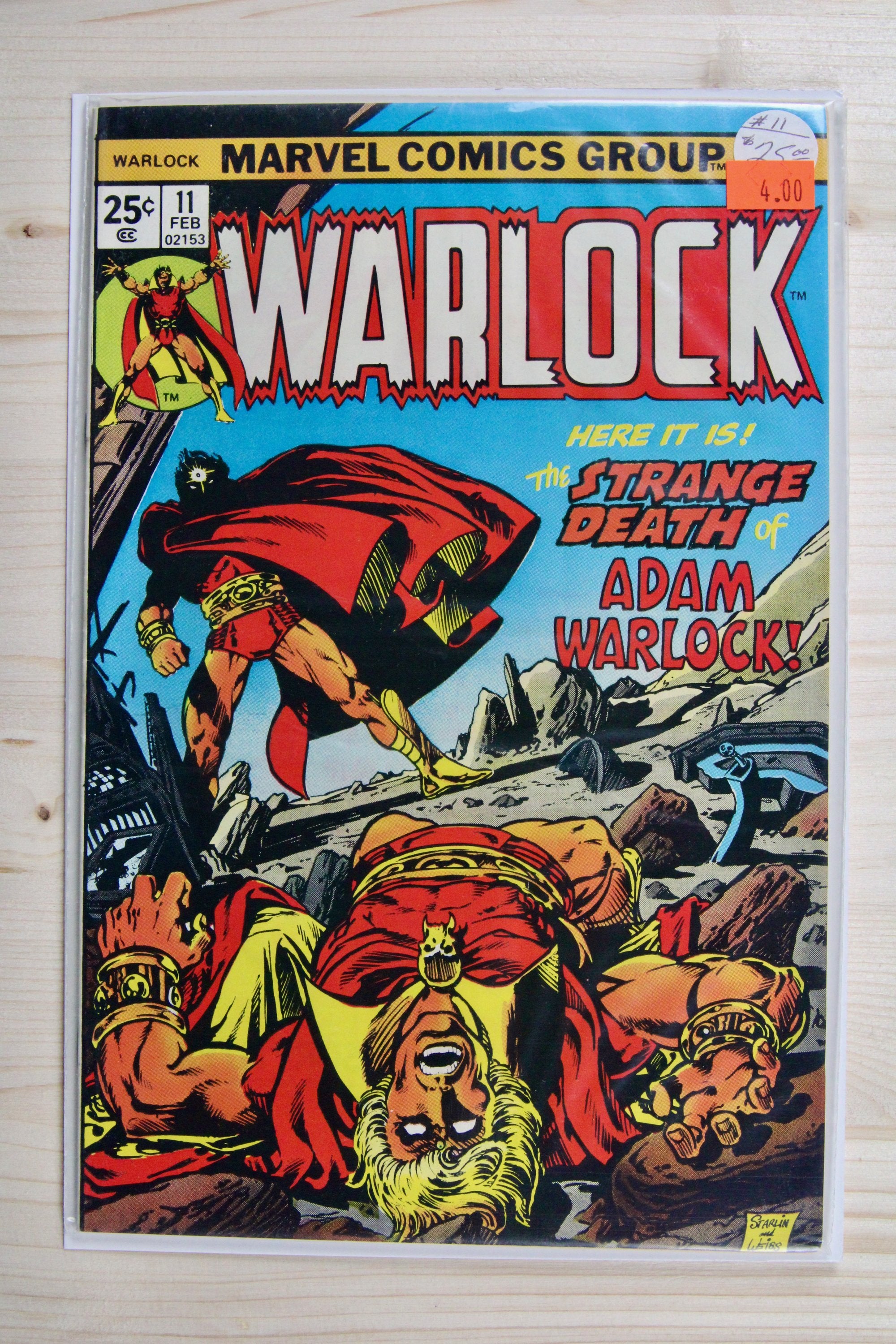Warlock #11 – Marvel (1976) 9.0 VF/NM Infinity Effect, Magus