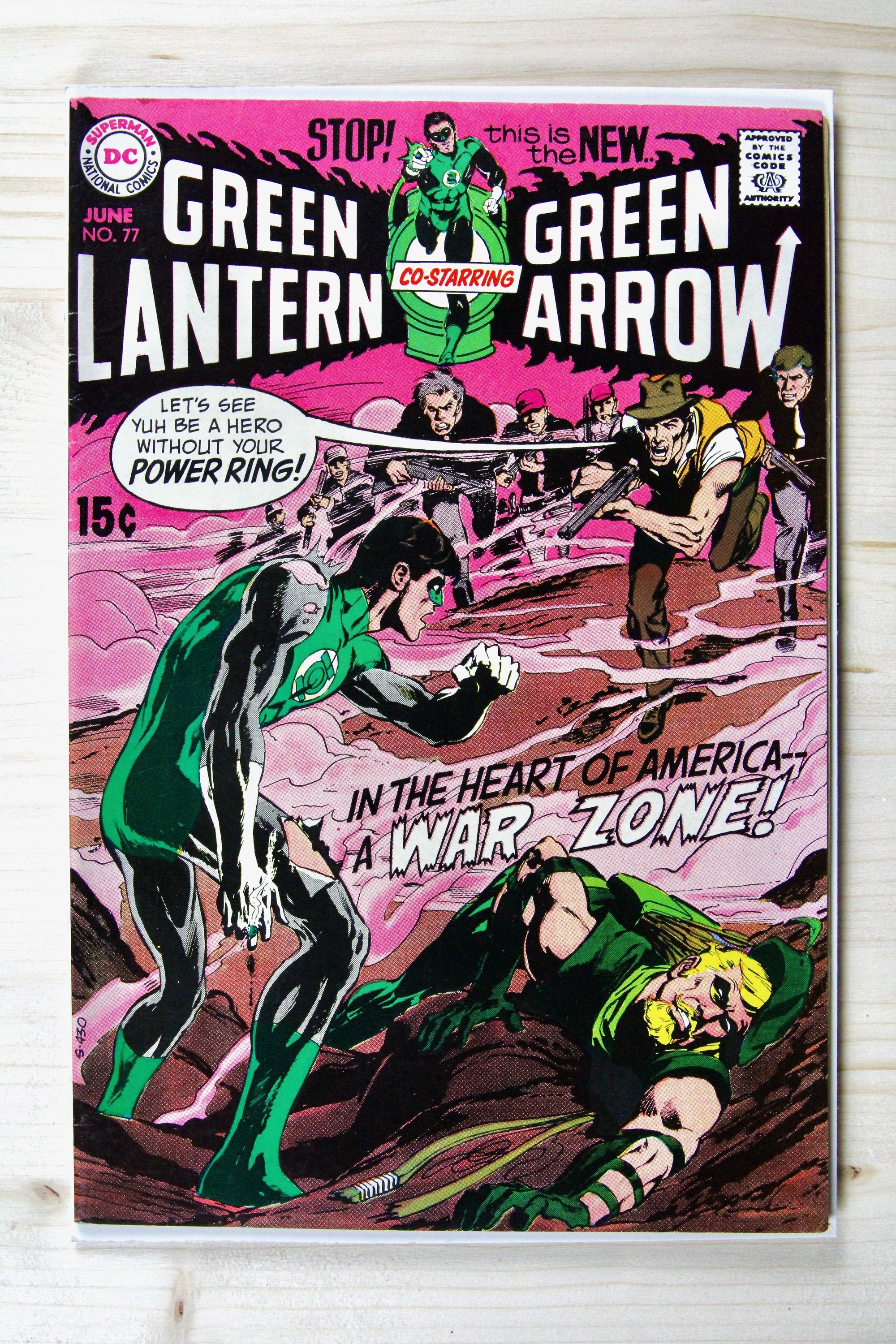 Green Lantern #77 – DC (1970) 7.0 FN/VF Neal Adams art