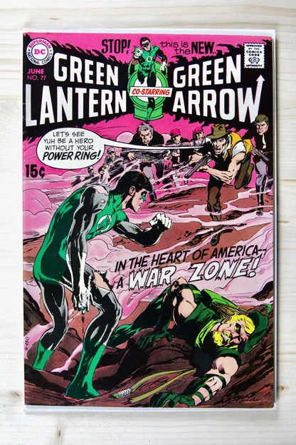 Green Lantern #77 – DC (1970) 7.0 FN/VF Neal Adams art