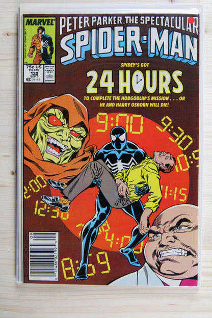 Peter Parker, the Spectacular Spider-Man #130 – Marvel (1987) 9.0 VF/NM Newsstand