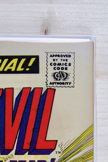 Daredevil #1 – Marvel (1967) 6.0 FN Jack Kirby cover | Stan Lee story | King-Size Special reprint edition