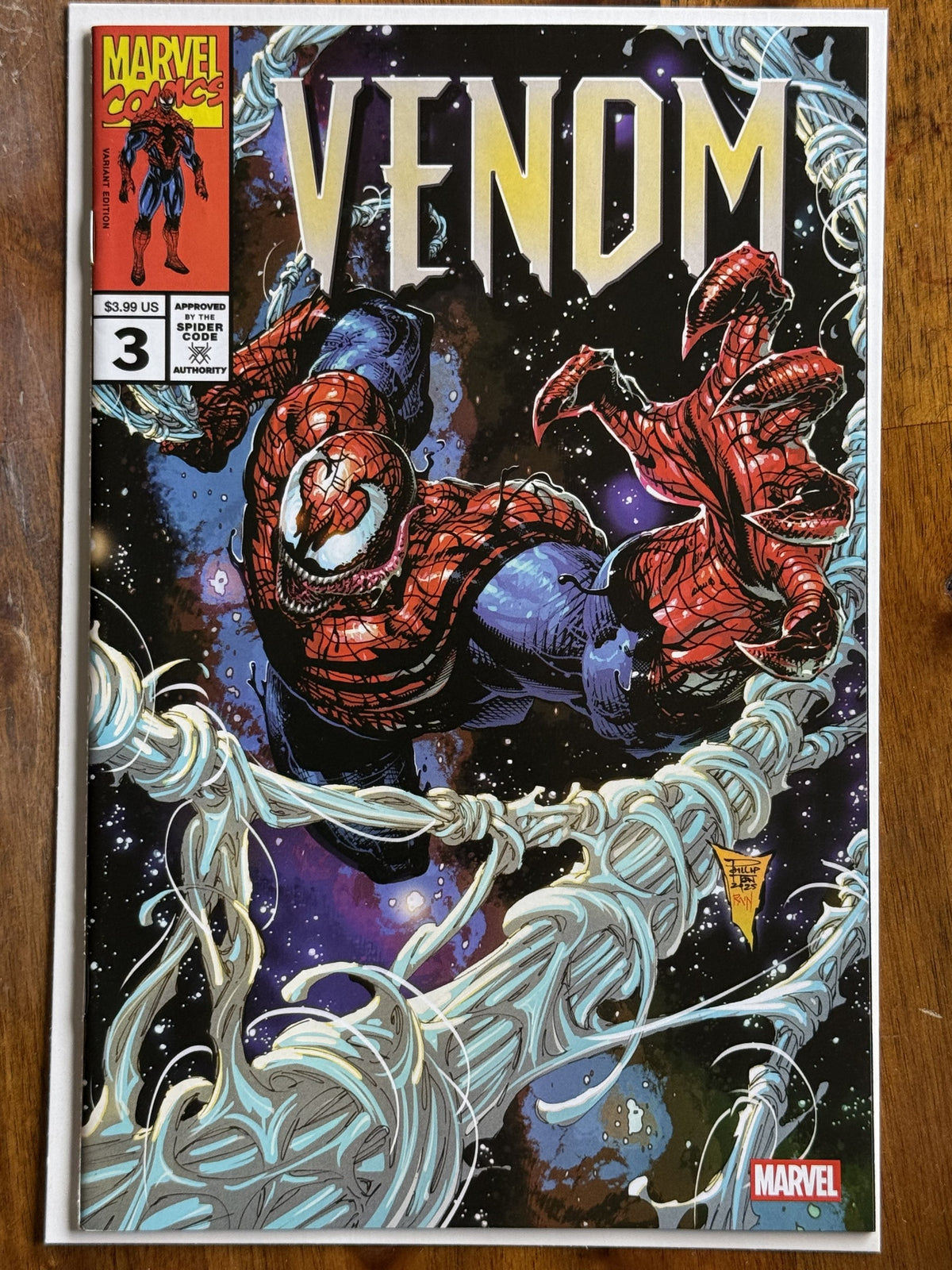 Battleworld #3 Philip Tan Venom Variant – Marvel (2026) 9.6 NM+