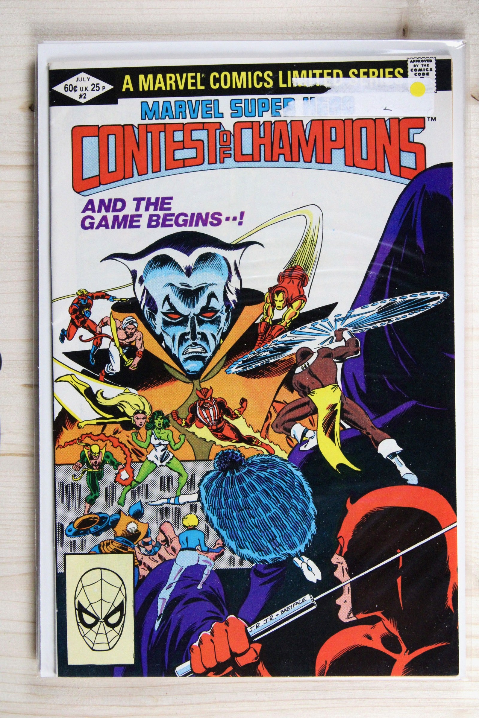 Marvel Super Hero Contest of Champions #2 – Marvel (1982) 9.2 NM- The Contest