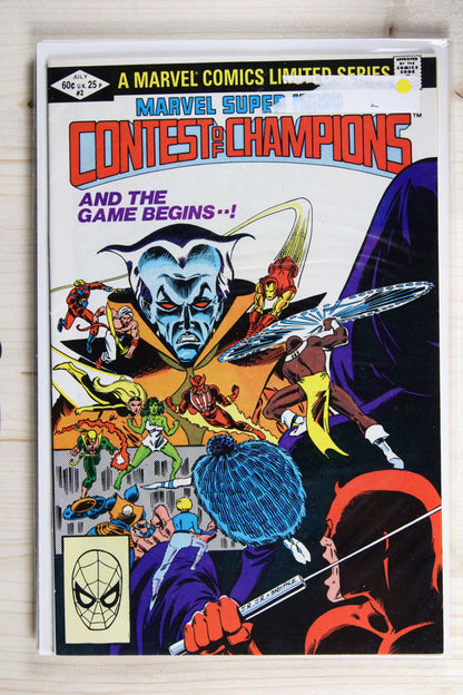 Marvel Super Hero Contest of Champions #2 – Marvel (1982) 9.2 NM- The Contest