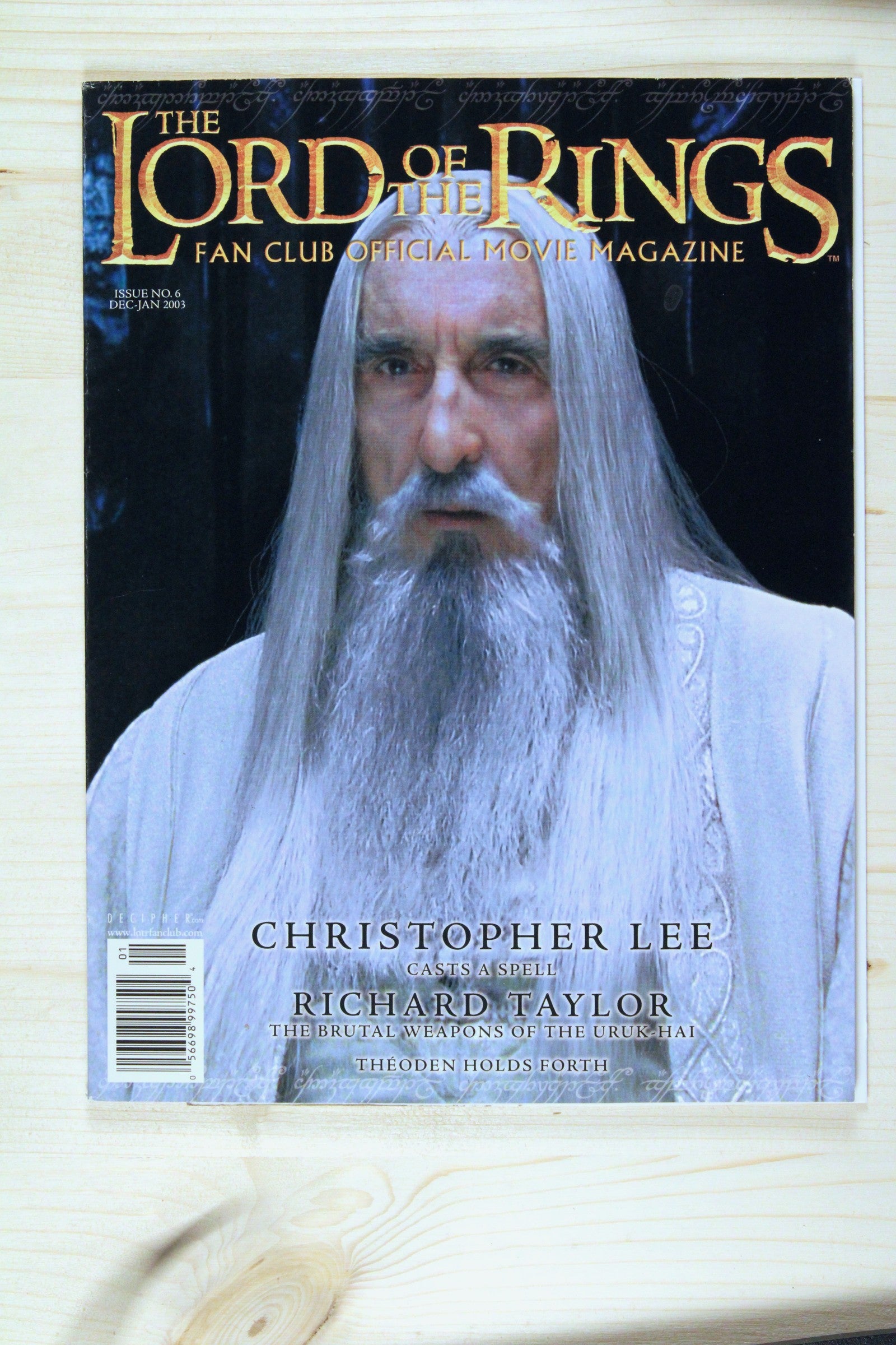 Lord of the Rings Fan Club Magazine #1-17 (2003) Full Run