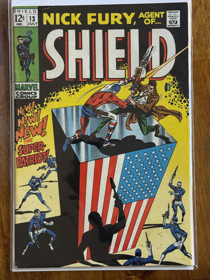Nick Fury, Agent of SHIELD #13 – Marvel Comics (1969) 7.5 VF-