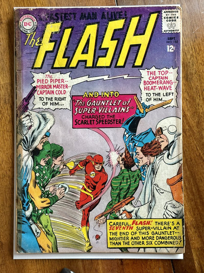 The Flash #155 – DC Comics (1965) 2.5 GD+