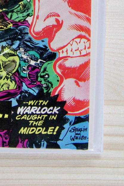 Warlock #10 – Marvel (1975) 8.5 VF+ Infinity Effect, Thanos, Gamora