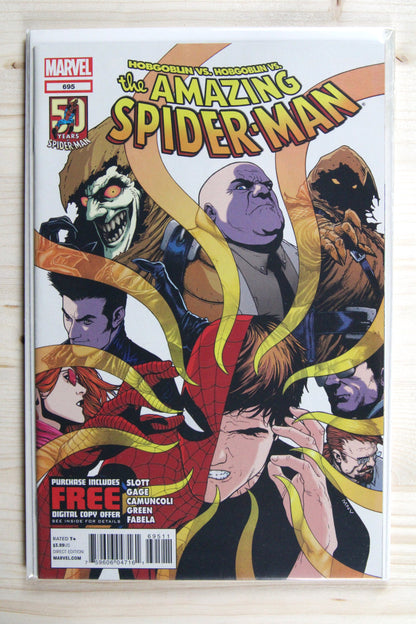 The Amazing Spider-Man #695 – Marvel (2012) 9.4 NM Danger Zone