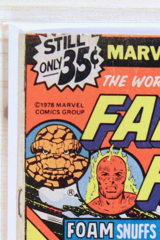 Fantastic Four #201 – Marvel (1978) 5.5 FN- Joe Sinnott cover | Newsstand Edition
