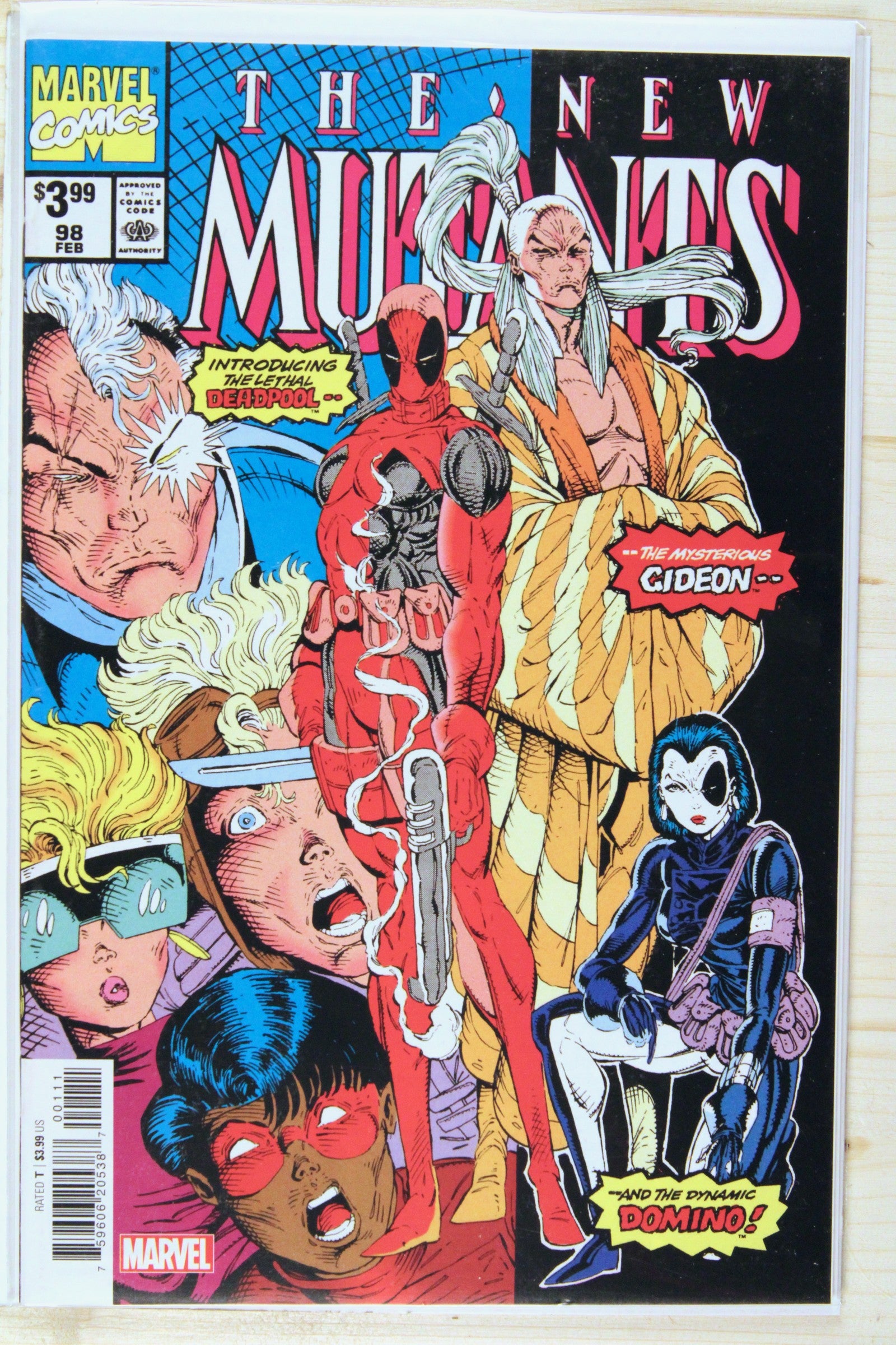 The New Mutants #98 – Marvel (1991) 9.6 NM+ Rob Liefeld story | Facsimile 2022
