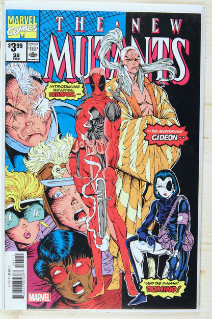 The New Mutants #98 – Marvel (1991) 9.6 NM+ Rob Liefeld story | Facsimile 2022