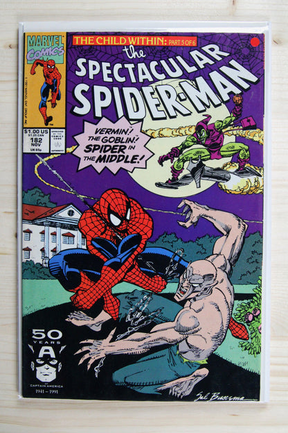The Spectacular Spider-Man #182 – Marvel (1991) 9.2 NM-