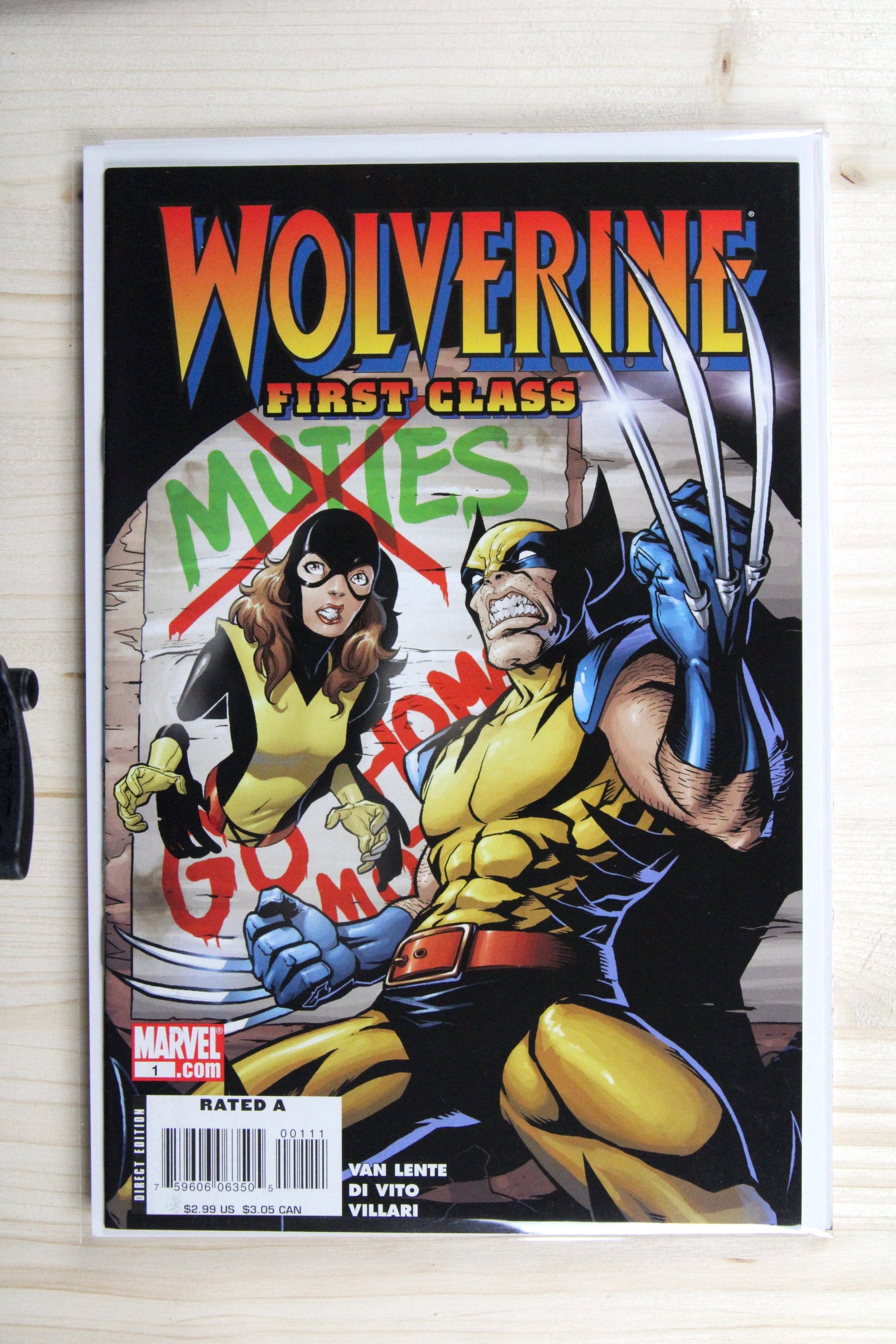 Wolverine: First Class #1 – Marvel (2008) 9.4 NM