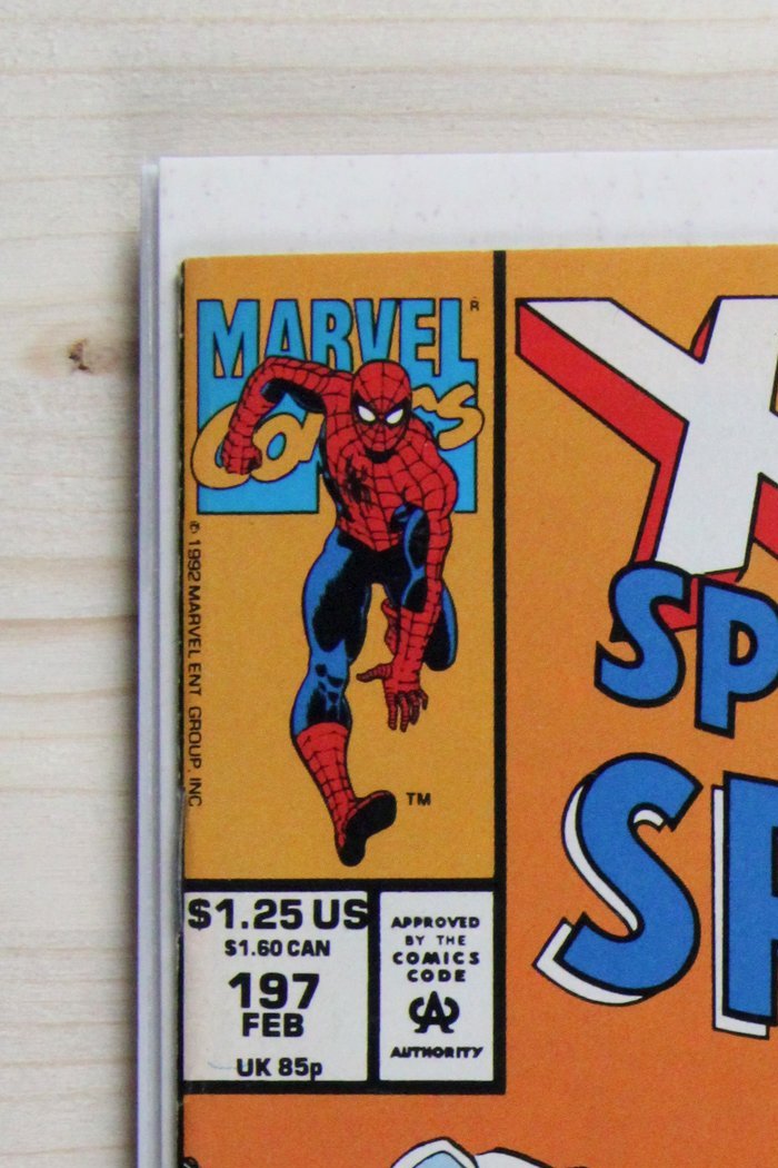 X-Men in The Spectacular Spider-Man #197 – Marvel (1993) 9.2 NM-