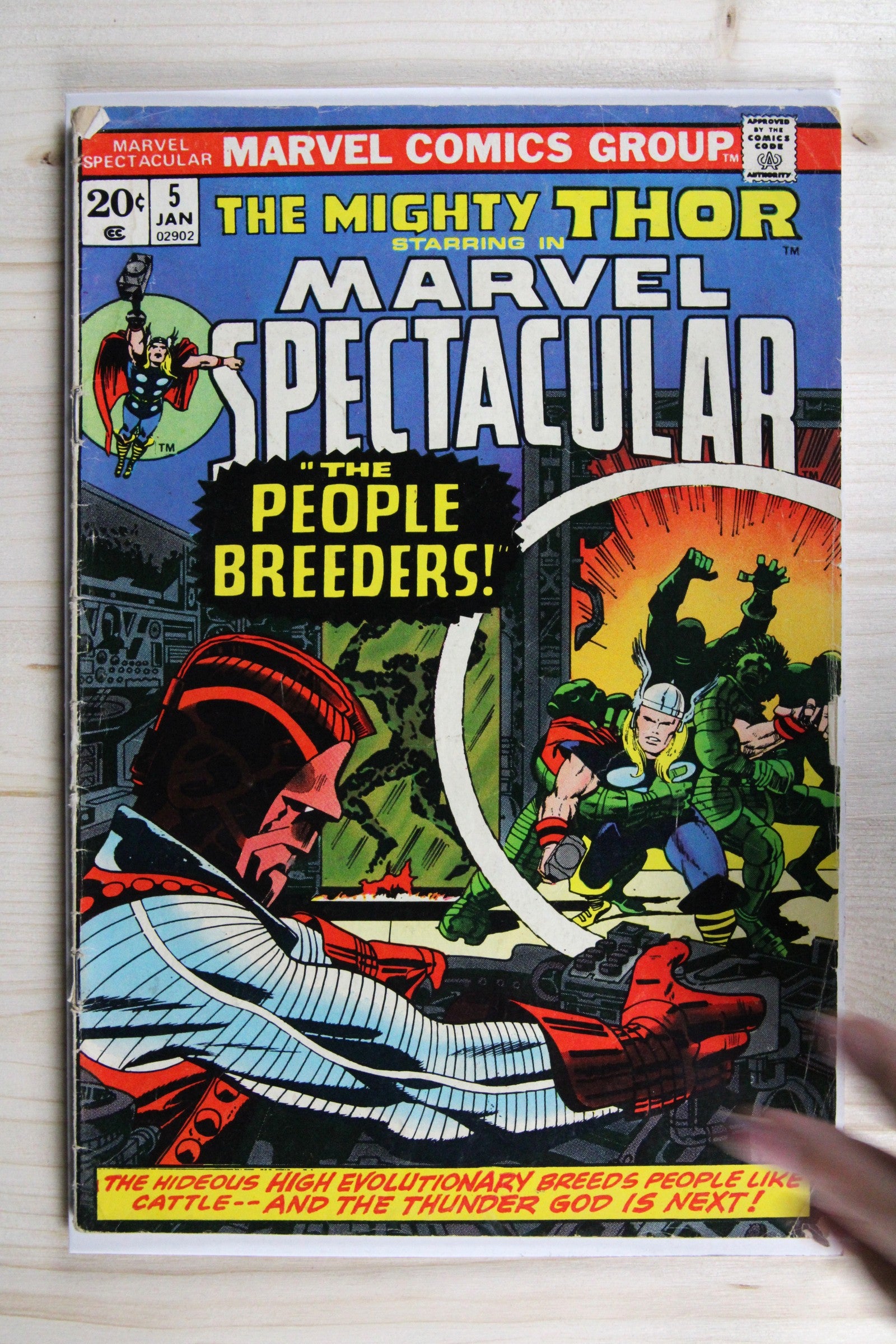 Marvel Spectacular #5 – Marvel (1974) 5.5 FN- Jack Kirby art | Stan Lee story